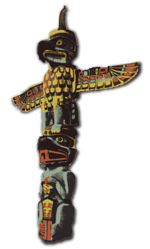 svg color traced bird history cross symbol eagle shape america culture pole totem alaska indians native americans 颜色 符号 鸟 历史