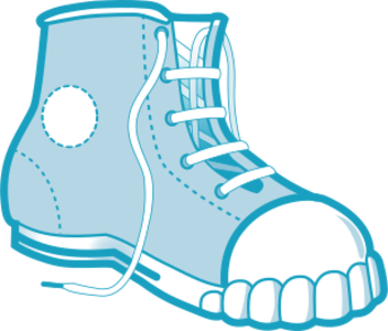 clip art clipart svg openclipart color blue 运动 footwear shoe boot shoeware 剪贴画 颜色 蓝色