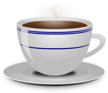 clip art clipart svg openclipart beverage black coffee cup liquid mug drink hot coffeine saucer china ceramic 剪贴画 黑色 饮料 饮品