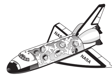 clip art clipart svg openclipart black flying white grayscale cartoon science usa space astronomy nasa station astronauts outer 剪贴画 卡通 黑色 白色 去色 飞行 美国