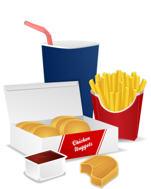 clip art clipart svg openclipart drink 食物 menu soda bread cola fast food chicken potato meal tasty fries ketchup french fries chicken nuggets frites 剪贴画 饮料 饮品 菜单