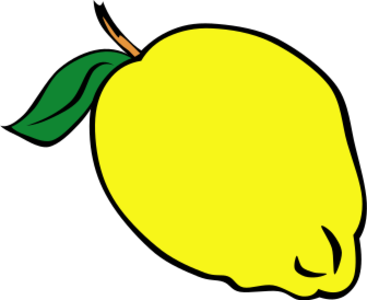 clip art clipart svg openclipart green 食物 yellow leaf fruit cut lemon lemonade half citrus 剪贴画 绿色 草绿 黄色 树叶 叶子 水果
