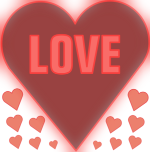 clip art clipart svg openclipart red color 爱情 emotion valentine heart peace loving affection word valentine's 剪贴画 颜色 红色 情人节 心形 心脏