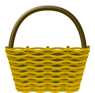 clip art clipart svg openclipart brown yellow shop empty basket shopping cart shopping basket crate handle 剪贴画 黄色