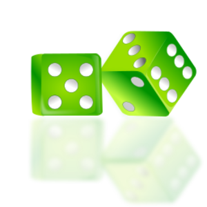 svg green cube play number luck numbers cubes gambling casino rounded dice gamble lucky backgammon 绿色 草绿