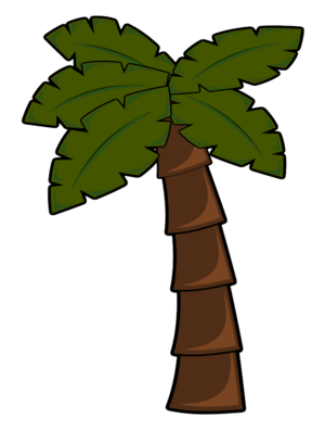 clip art clipart svg openclipart tree leaf sign symbol leaves peace desert plants jungle climate palm fprest rainforest tropics victory 剪贴画 符号 标志 树木 树叶 叶子