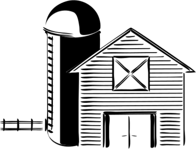 building clip art clipart svg openclipart architecture black white tower factory barn farm farming 剪贴画 黑色 白色 建筑 建筑物