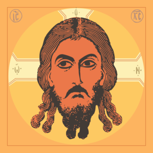 clip art clipart svg openclipart church 图标 orange religion christianity christian jesus face painting famous-people golden orthodox christ 剪贴画 橙色 宗教