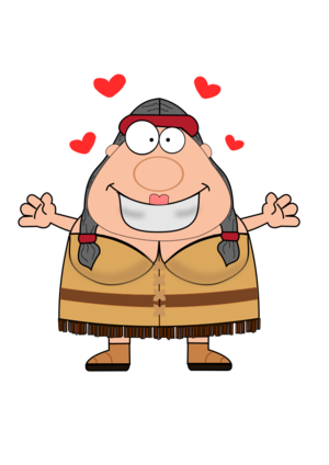 clip art clipart svg openclipart red white cartoon happy man indian dress costume heart hearts hug kiss 剪贴画 卡通 男人 白色 红色 心形 心脏
