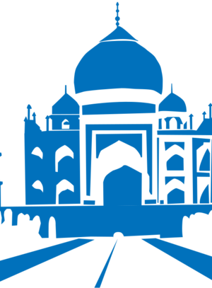 building clip art clipart image svg openclipart blue history white landmark taj mahal india monument new delhi 剪贴画 白色 蓝色 建筑 建筑物 历史