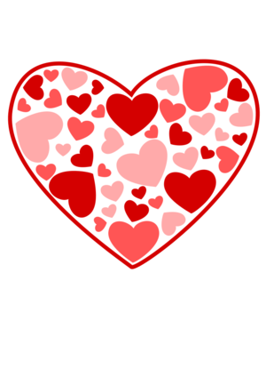 clip art clipart svg openclipart 爱情 sign symbol emotion valentine heart loving affection hippie 剪贴画 符号 标志 情人节 心形 心脏