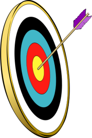 clip art clipart svg openclipart color gold man 运动 sports target arrow bow archery archer bowman bullseye 剪贴画 颜色 男人 箭头 黄金 金色