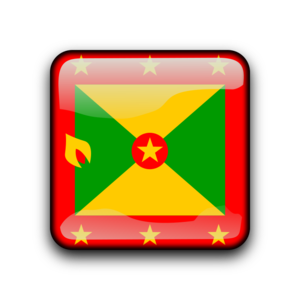 clip art clipart svg iso3166-1 button country flag flags squared state land island caribbean grenada 剪贴画 旗帜 按钮 领土