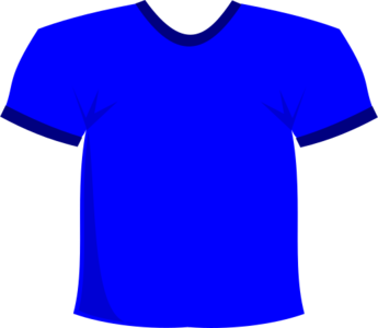 clip art clipart svg blue clothing clothes shirt top t-shirt tee shirt jersey football jersey mens shirt t shirt 剪贴画 蓝色 衣服