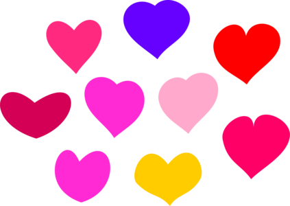 clip art clipart image svg openclipart red yellow 爱情 cartoon 图标 symbol emotion valentine heart pink shape loving affection 剪贴画 符号 卡通 红色 黄色 情人节 心形 心脏 粉红 粉红色