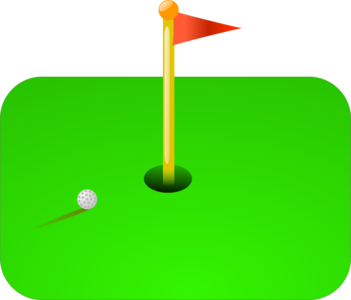 clip art clipart svg openclipart green flag ball 运动 golf golfer court recreation 剪贴画 绿色 草绿 旗帜 球
