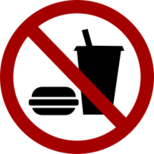 clip art clipart svg openclipart drink 食物 sign symbol warning circle international no satering 剪贴画 符号 标志 圆形 饮料 饮品