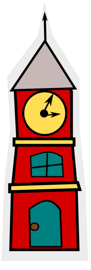 building clip art clipart svg openclipart color tower clock cartoon comic towers specific type 剪贴画 颜色 卡通 建筑 建筑物