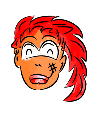 clip art clipart svg openclipart color woman lady cartoon head female caricature funny character 女孩 lines face human cute comic hair big anime large creature human being haircut red hair shorter ponytail red-haired 剪贴画 颜色 卡通 女人 女性 女士 人类 人 可爱 头发 毛发 大型的 漫画 荒诞