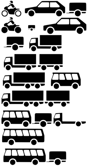 clip art clipart svg openclipart black white car transportation drive truck vehicles bus motorcycle trailer 剪贴画 黑色 白色 小汽车 汽车 运输 驾车