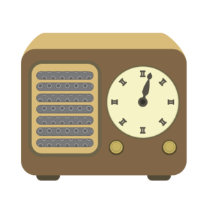 clip art clipart svg openclipart brown color old clock vintage listen station radio silent electromagnetic signals noisy radio waves radio frequency am fm broadcast news 剪贴画 颜色