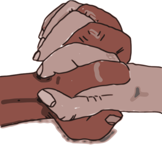clip art clipart svg openclipart black color white hand race religion equity culture diversity ethnic fraternity opportunity pluralism solidarity together unity grip arms fingers 剪贴画 颜色 黑色 白色 手 宗教
