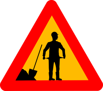 clip art clipart svg openclipart red yellow 交通 vehicle road 图标 sign symbol funny man humor worker warning road sign danger triangle male guy crisis roadsign international rules caution information triangular regulation dangerous signage informative financial crisis poverty recession bust worksite 剪贴画 符号 标志 男人 男性 红色 黄色 路标 公路 马路 道路 危险 警告 三角形