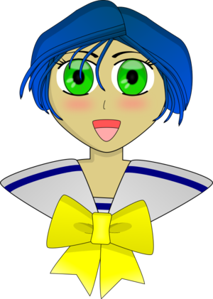 clipart svg openclipart green color blue yellow woman lady cartoon head female caricature funny character 女孩 lines face human comic hair bow big anime eyes young large short creature human being manga blue hair schoolgirl 颜色 卡通 绿色 草绿 女人 女性 蓝色 黄色 女士 人类 人 头发 毛发 大型的 年轻 漫画 荒诞