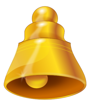 clip art clipart svg openclipart yellow 音乐 gold bell ding dong church announce sound ring 图标 symbol golden alarm chime gong jingle bell buzz 剪贴画 符号 黄色 黄金 金色 声音