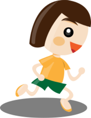 clip art clipart svg openclipart color yellow woman child kid lady 人物 cartoon 图标 sign symbol head female hand happy character 女孩 run jogging face action playing cute comic shirt anime little 剪贴画 颜色 符号 标志 卡通 女人 女性 黄色 女士 手 小孩 儿童 可爱