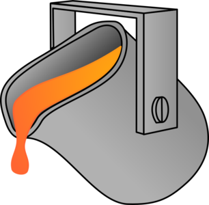 clip art clipart svg openclipart liquid grey color industry gray container orange metal pot inside melting heavy bucket 剪贴画 颜色 橙色 灰色 金属 容器