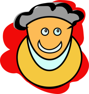 clip art clipart svg openclipart cartoon symbol colouring book man face smiling smile sketch profile avatar grandmother brainy grandma granny 剪贴画 符号 卡通 男人 微笑 头像 头部