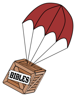 clip art clipart svg openclipart color box wooden wood god air parachute delivery crate bibles wod wooden box attach 剪贴画 颜色 木制品 木材 木头