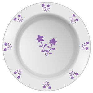 clip art clipart svg openclipart 食物 white decoration dinner lunch menu pattern fastfood dishes saucer dish plate decorated purple serve design platter meal decoraive balloon flower bell flower dishware 剪贴画 装饰 白色 设计 花样 菜单 紫色