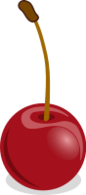 clip art clipart svg openclipart red color 食物 nature plant 图标 sign fruit juice photorealistic sweet cherry eat cherries petiole 剪贴画 颜色 标志 红色 植物 吃的 水果