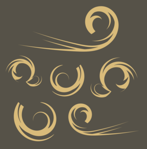 clip art clipart svg openclipart color gold sign symbol decorative decoration curly hair golden flourish large shaded swirls curves shade curl icon	http://openclipart.org/detail/77725/brownish-swirl-2 剪贴画 颜色 符号 标志 装饰 头发 毛发 黄金 金色 大型的