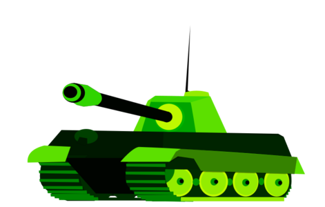 clip art clipart svg openclipart green color 交通 vehicle military army fight tank armour fighting 剪贴画 颜色 绿色 草绿 打斗 斗争 战争