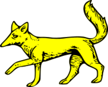 svg 动物 heraldry crest fox emblem coat of arms 纹章