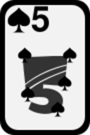 clip art clipart svg openclipart black white grayscale card remix cards spades deck gambling casino five gamble 剪贴画 黑色 白色 去色 卡牌 卡片