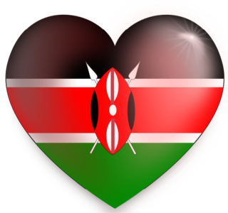 clip art clipart svg openclipart green color 爱情 symbol country kenya kenyan africa african nation heart shiny red black 剪贴画 颜色 符号 绿色 草绿 心形 心脏
