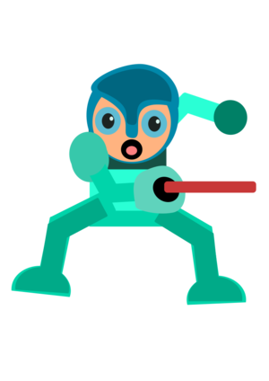 clip art clipart svg openclipart green color cartoon character robot space warrior scifi 8bit capcom nes videogames 剪贴画 颜色 卡通 绿色 草绿