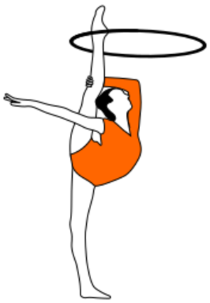 svg openclipart black color dancing silhouette woman female ball 运动 sports 女孩 performance group dance competition pose performing gymnastics rhythmic gymnastics gymnasts sequence 颜色 剪影 女人 女性 黑色 球
