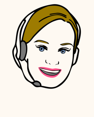 clip art clipart svg openclipart color woman lady 人物 cartoon head female person portrait 女孩 face smiling smile hair headset telephone avatar hairdressing earphones long microphone girl smiling hairpin operator 剪贴画 颜色 卡通 女人 女性 女士 人类 微笑 头发 毛发 肖像 头像