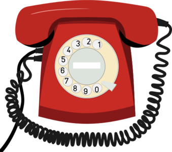 clip art clipart svg openclipart red color old retro soviet ussr russia phone telephone call calling landline 剪贴画 颜色 红色 复古