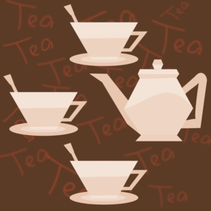 clip art clipart svg openclipart cup beaker color background party tea pot serve three serving set teapot vector teacup 剪贴画 颜色 派对 宴会