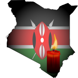 clip art clipart svg openclipart green red black color white kenya africa light shape candle peace vigil 剪贴画 颜色 绿色 草绿 黑色 白色 红色