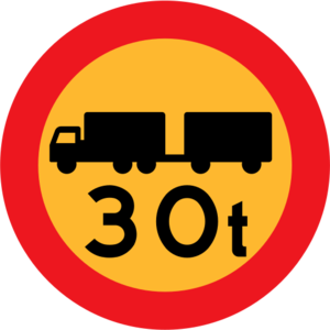 clip art clipart image svg openclipart red yellow car 交通 vehicle sign truck warning circle traffic load roadsign international rules tonnes ton 剪贴画 标志 红色 黄色 小汽车 汽车 路标 圆形