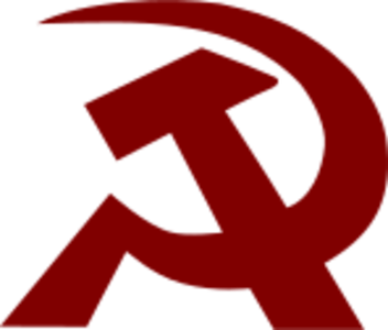 clip art clipart svg openclipart red sign symbol party revolution socialism war soviet capitalism class worker union dark communism lenin socialist communist working hammer thin sickle marx 剪贴画 符号 标志 红色 派对 宴会