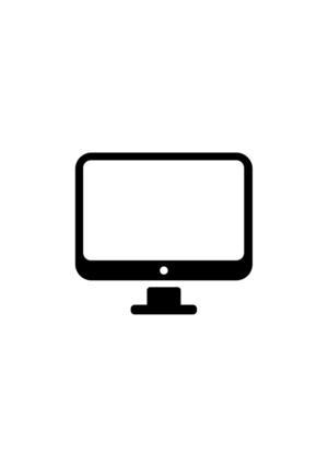 clip art clipart svg openclipart small black computer pc white 图标 sign symbol pictogram desktop monitor screen lcd 剪贴画 符号 标志 计算机 电脑 黑色 白色 屏幕 显示屏