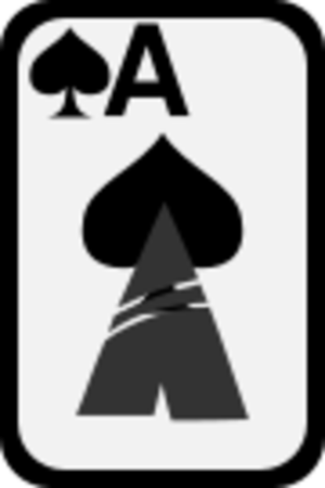 clip art clipart svg openclipart black white grayscale card remix cards spades deck gambling casino spade gamble ace 剪贴画 黑色 白色 去色 卡牌 卡片
